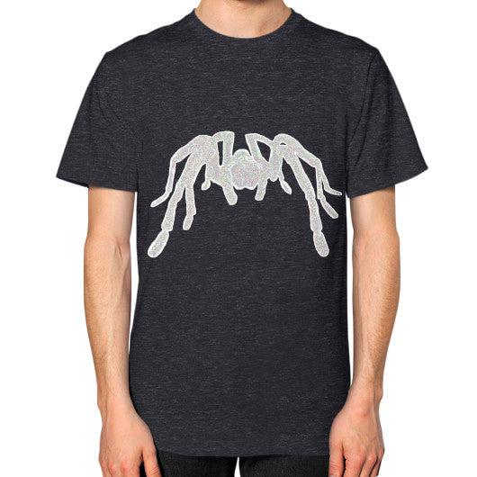 Tarantula Unisex T-Shirt Tri-Blend Black Rachel Jensen Designs