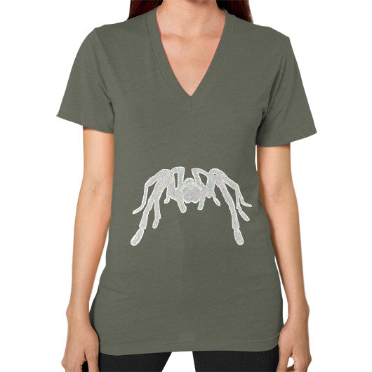 Tarantula Unisex V-Neck Lieutenant Rachel Jensen Designs