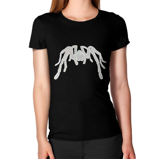 Tarantula Women's T-Shirt Black Rachel Jensen Designs