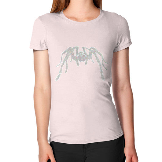 Tarantula Women's T-Shirt Light pink Rachel Jensen Designs