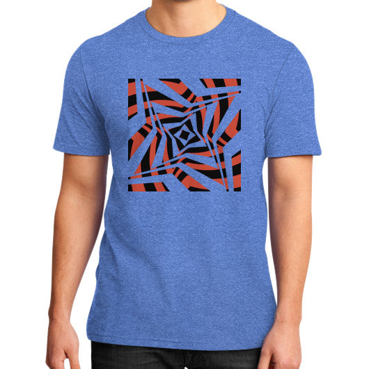 Twisted Star District T-Shirt Heather blue Rachel Jensen Designs
