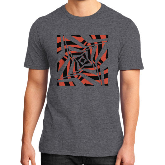 Twisted Star District T-Shirt Heather charcoal Rachel Jensen Designs