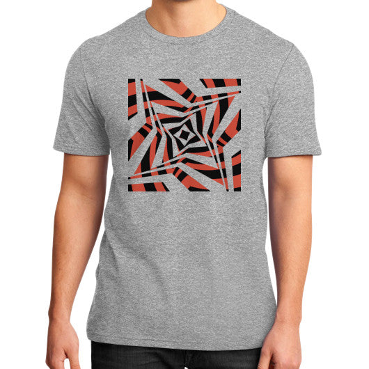 Twisted Star District T-Shirt Heather grey Rachel Jensen Designs