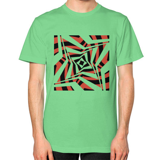 Twisted Star Unisex T-Shirt Grass Rachel Jensen Designs