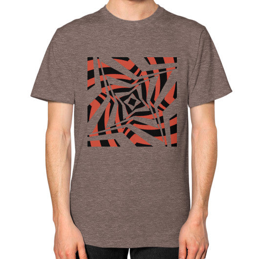 Twisted Star Unisex T-Shirt Tri-Blend Coffee Rachel Jensen Designs