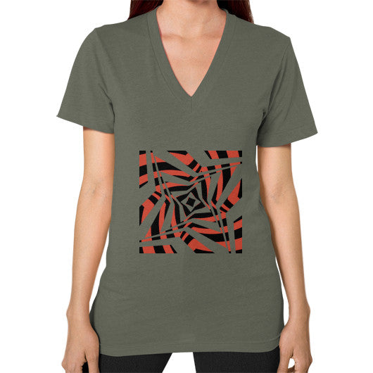 Twisted Star Unisex V-Neck Lieutenant Rachel Jensen Designs