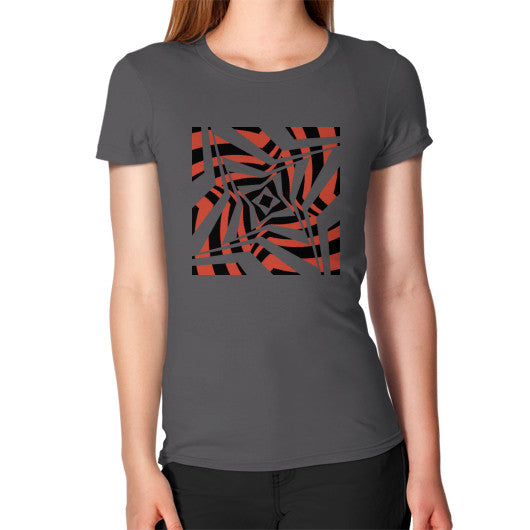 Twisted Star Women's T-Shirt Asphalt Rachel Jensen Designs