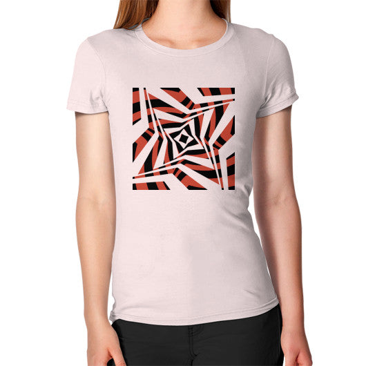 Twisted Star Women's T-Shirt Light pink Rachel Jensen Designs
