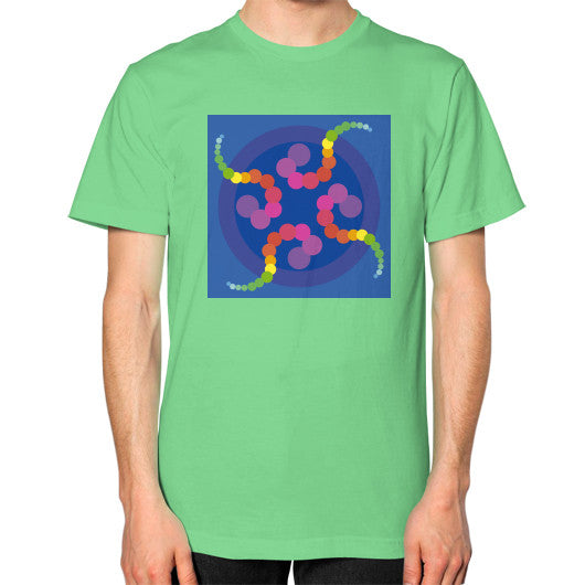 Unisex Mesmerizing Rainbow Jellyfish T-Shirt Grass Rachel Jensen Designs