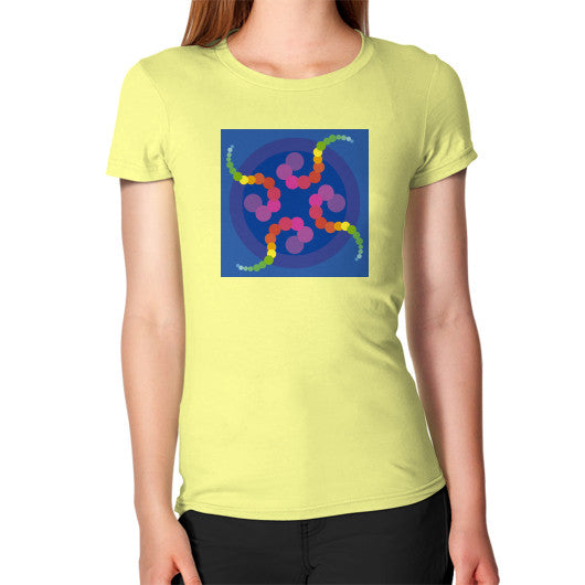 Women's Mezmerizing Rainbow Jellyfish T-Shirt Lemon Rachel Jensen Designs